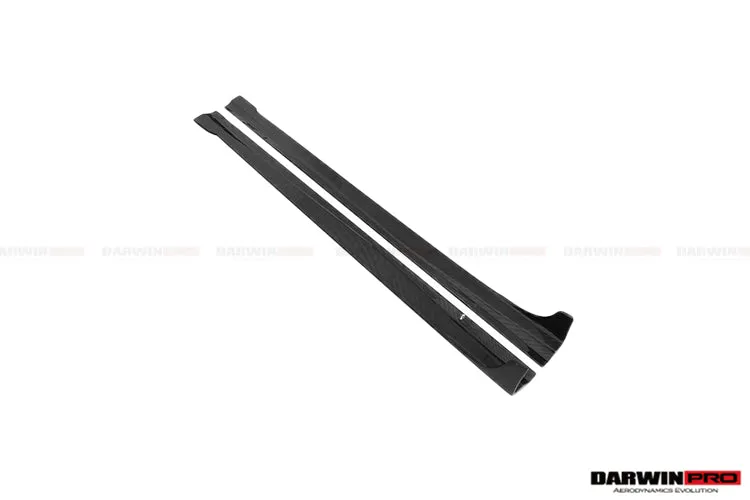 2012-2014 Mercedes Benz W204 C Class Coupe DP Style Carbon Fiber Side Skirts Under Board