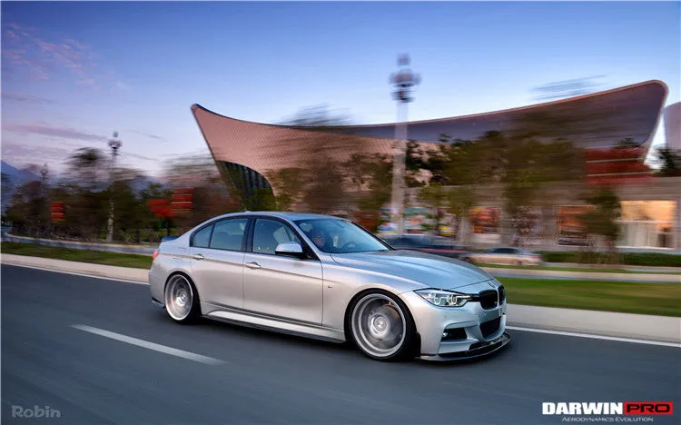 2013-2019 BMW 3 Series F35 M-Tech GV Style Carbon Fiber Side Skirts