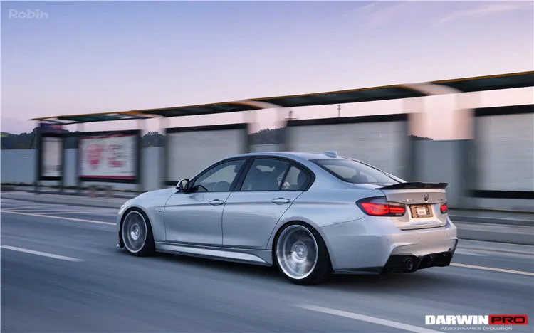 2013-2019 BMW 3 Series F35 M-Tech GV Style Carbon Fiber Side Skirts