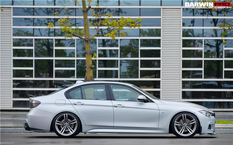 2013-2019 BMW 3 Series F35 M-Tech GV Style Carbon Fiber Side Skirts