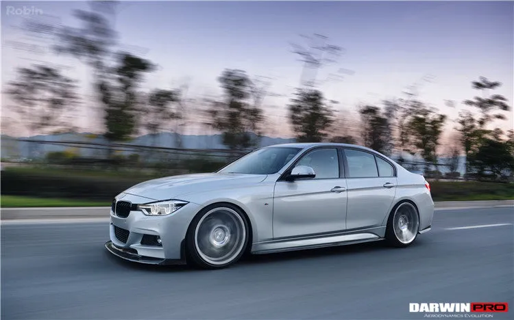 2013-2019 BMW 3 Series F35 M-Tech GV Style Carbon Fiber Side Skirts