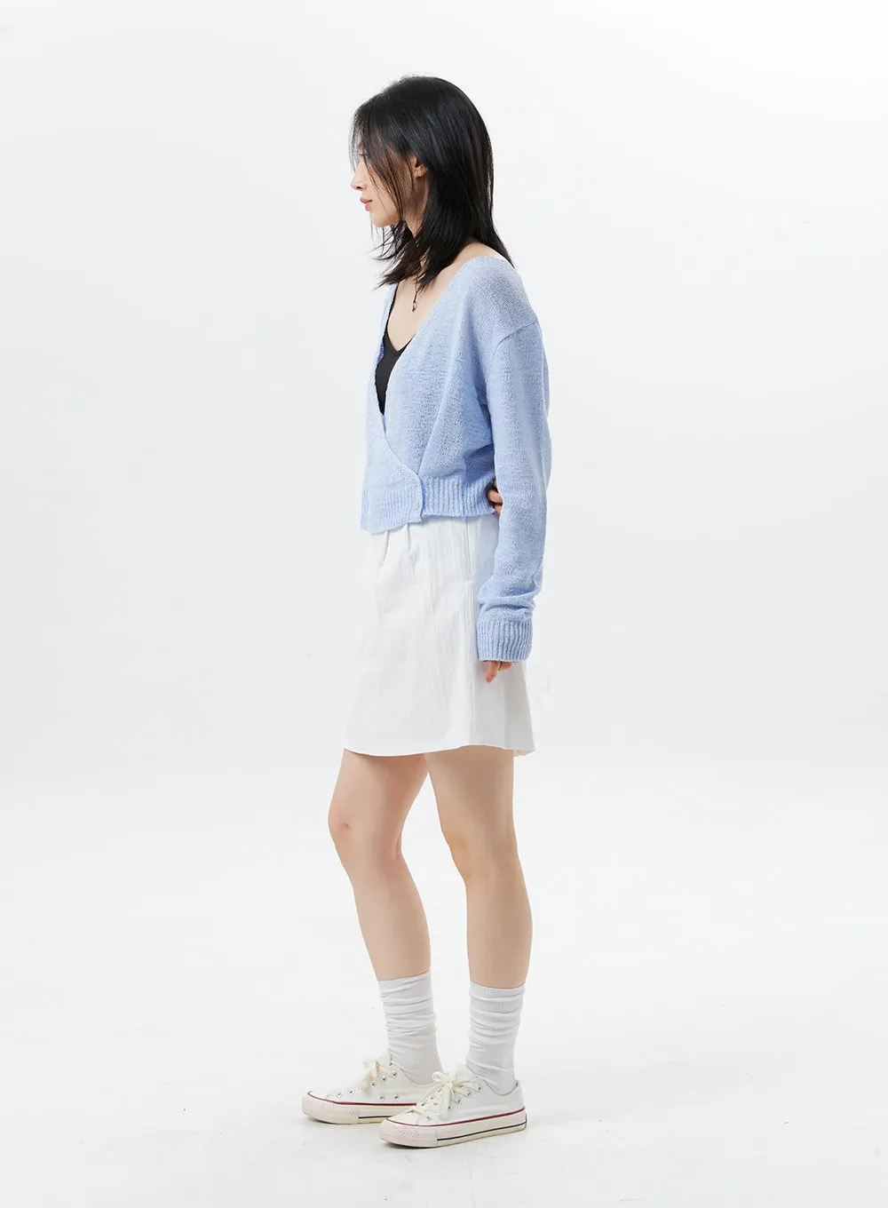 Classic A-Line Mini Skirt - OL328 | Essential Everyday Wear