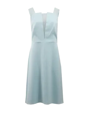 A-Line Dress With Chiffon Detail
