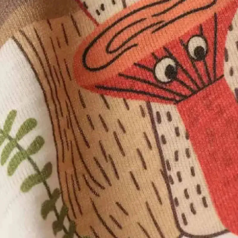 Aesthetic Oversized Mushroom Short Sleeve T Shirt