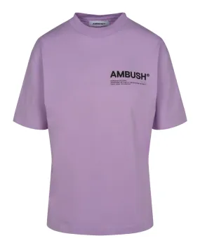 AMBUSH Womens Jersey Workshop T-Shirt