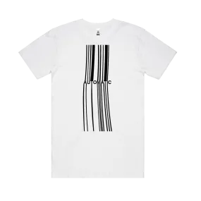 Automatic / Barcode White T-Shirt