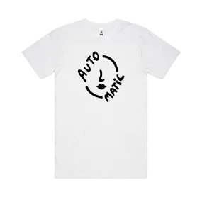 Automatic / Ladyface White T-Shirt