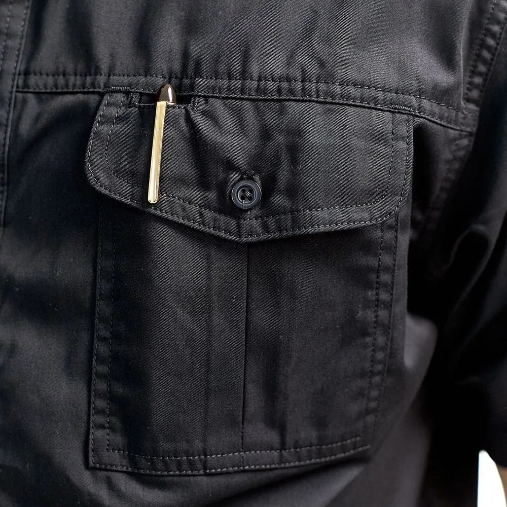 Bl&#xE5;kl&#xE4;der&#x20;3297-1135&#x20;Twill&#x20;Shirt&#x20;-&#x20;Black