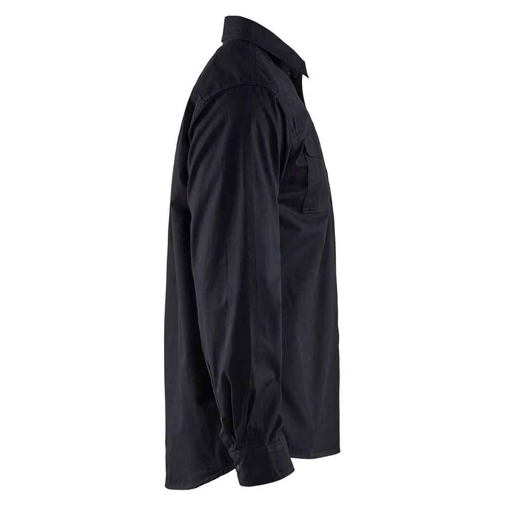 Bl&#xE5;kl&#xE4;der&#x20;3297-1135&#x20;Twill&#x20;Shirt&#x20;-&#x20;Black