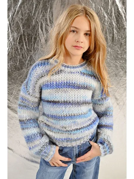 Blue Stripe Sweater
