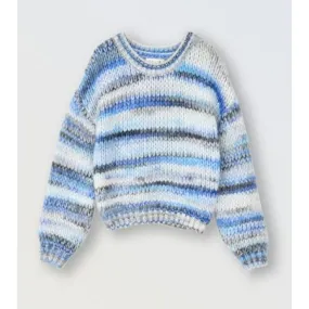 Blue Stripe Sweater