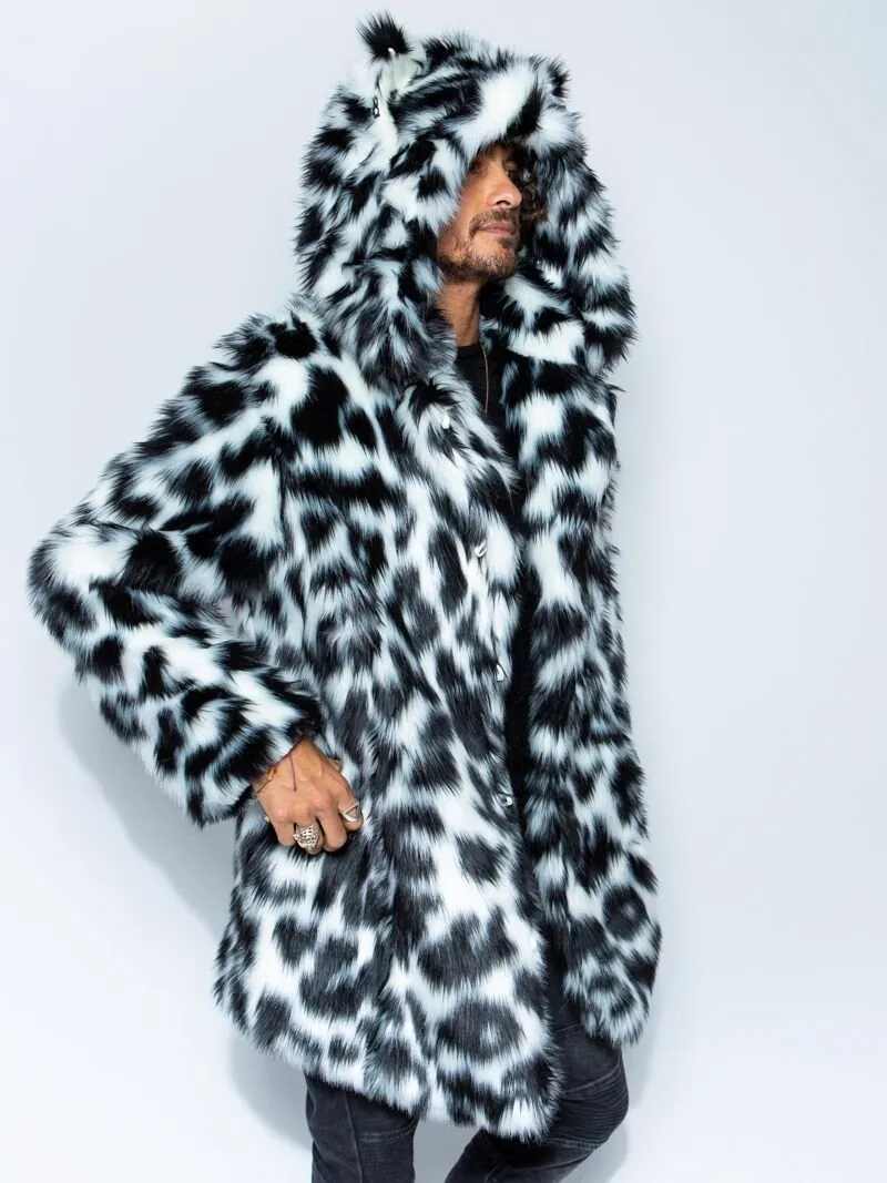 Classic Spotted Leopard Faux Fur Coat