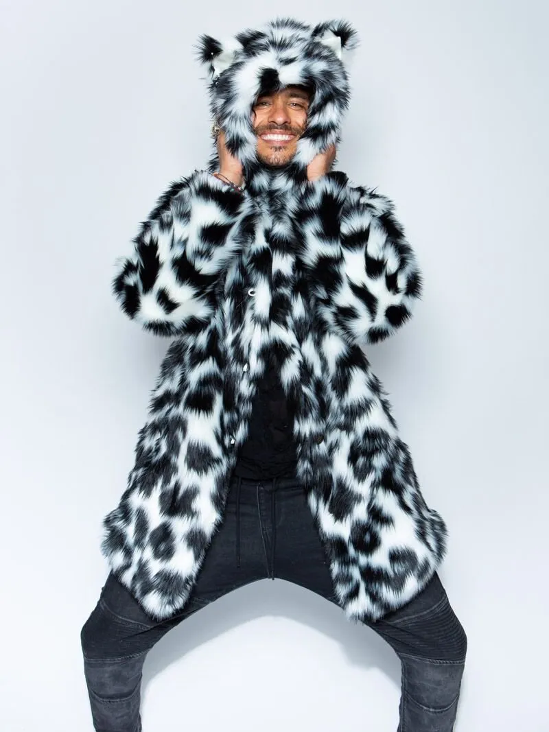 Classic Spotted Leopard Faux Fur Coat