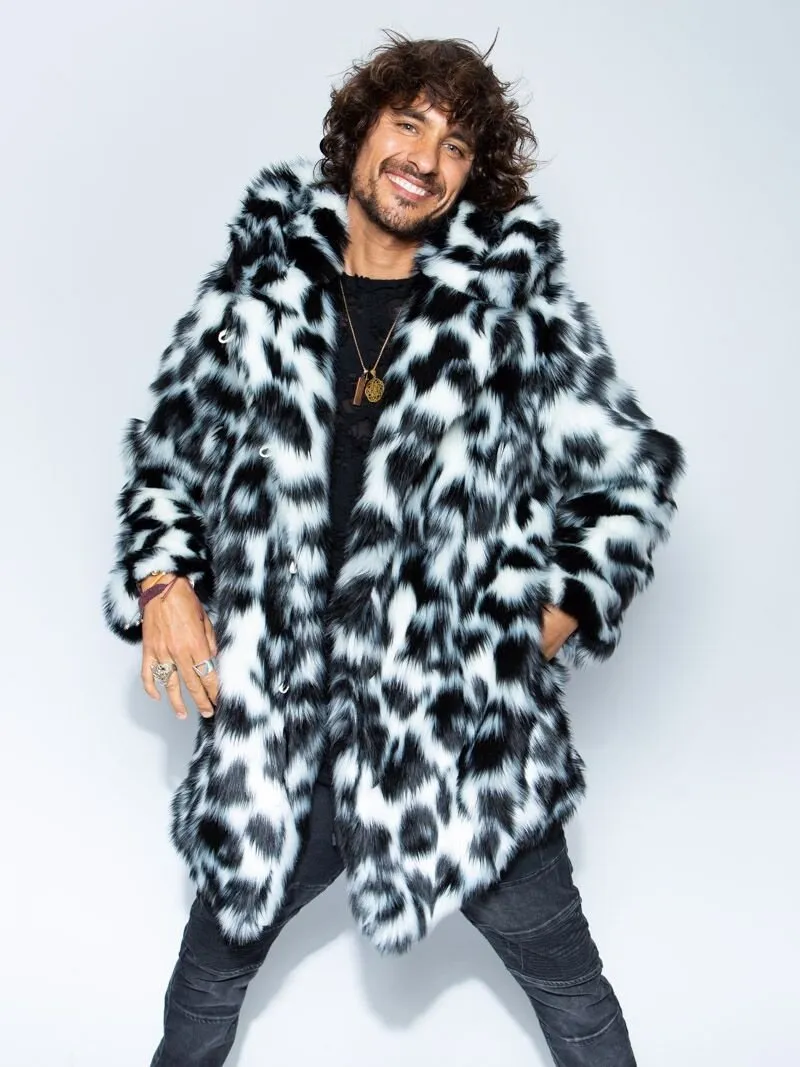 Classic Spotted Leopard Faux Fur Coat