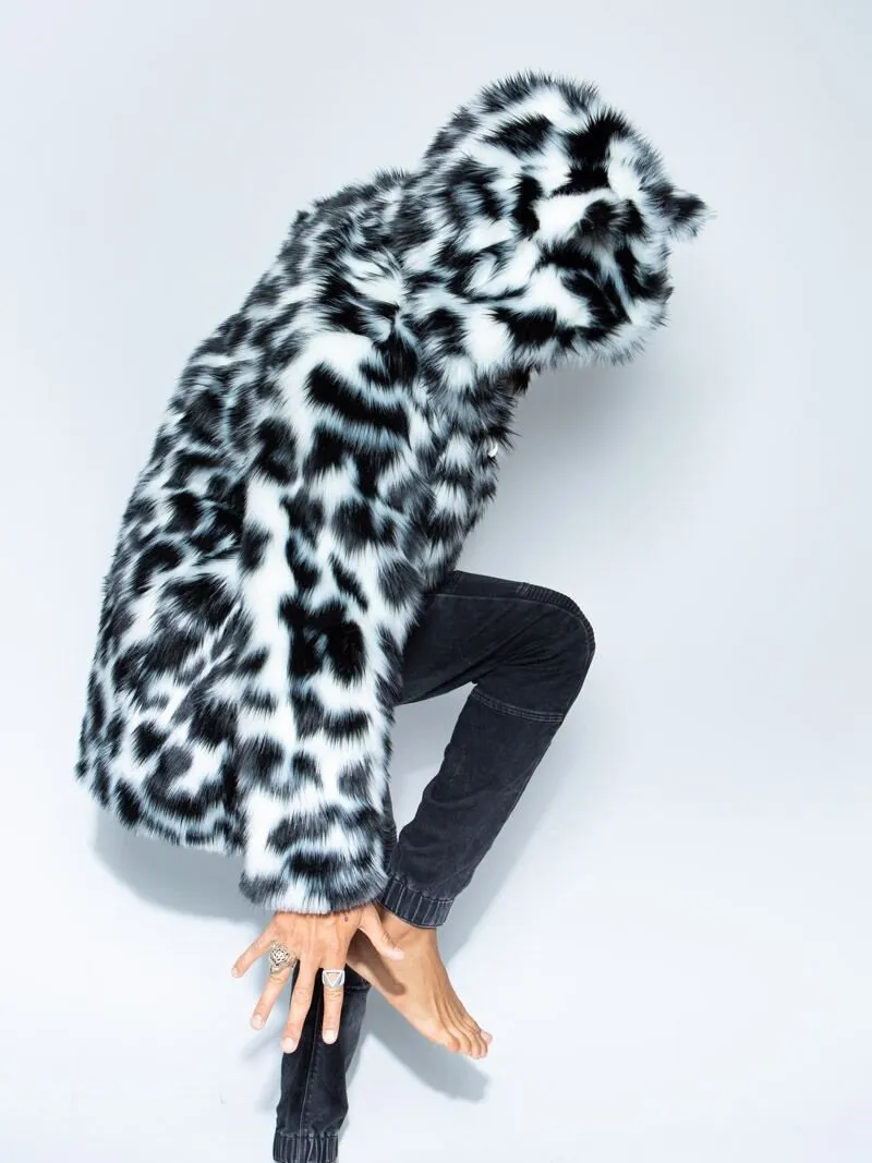 Classic Spotted Leopard Faux Fur Coat