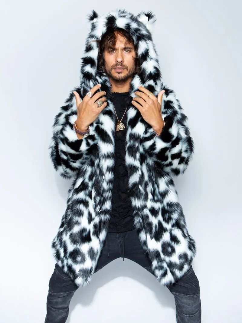 Classic Spotted Leopard Faux Fur Coat