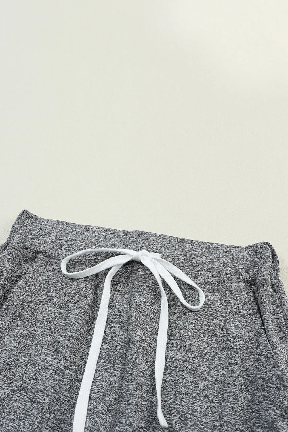 Drawstring Waist Pocketed Joggers