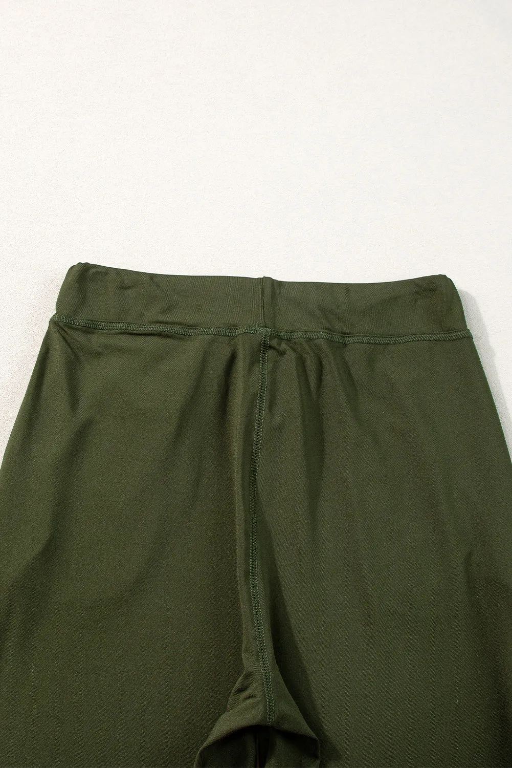 Drawstring Waist Pocketed Joggers