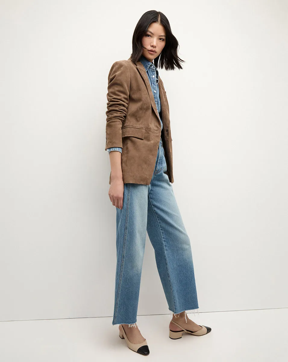 Sleek Duane Suede Dickey Jacket