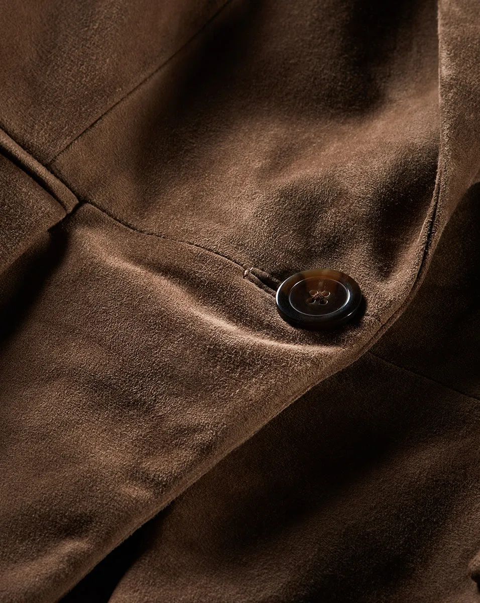 Sleek Duane Suede Dickey Jacket