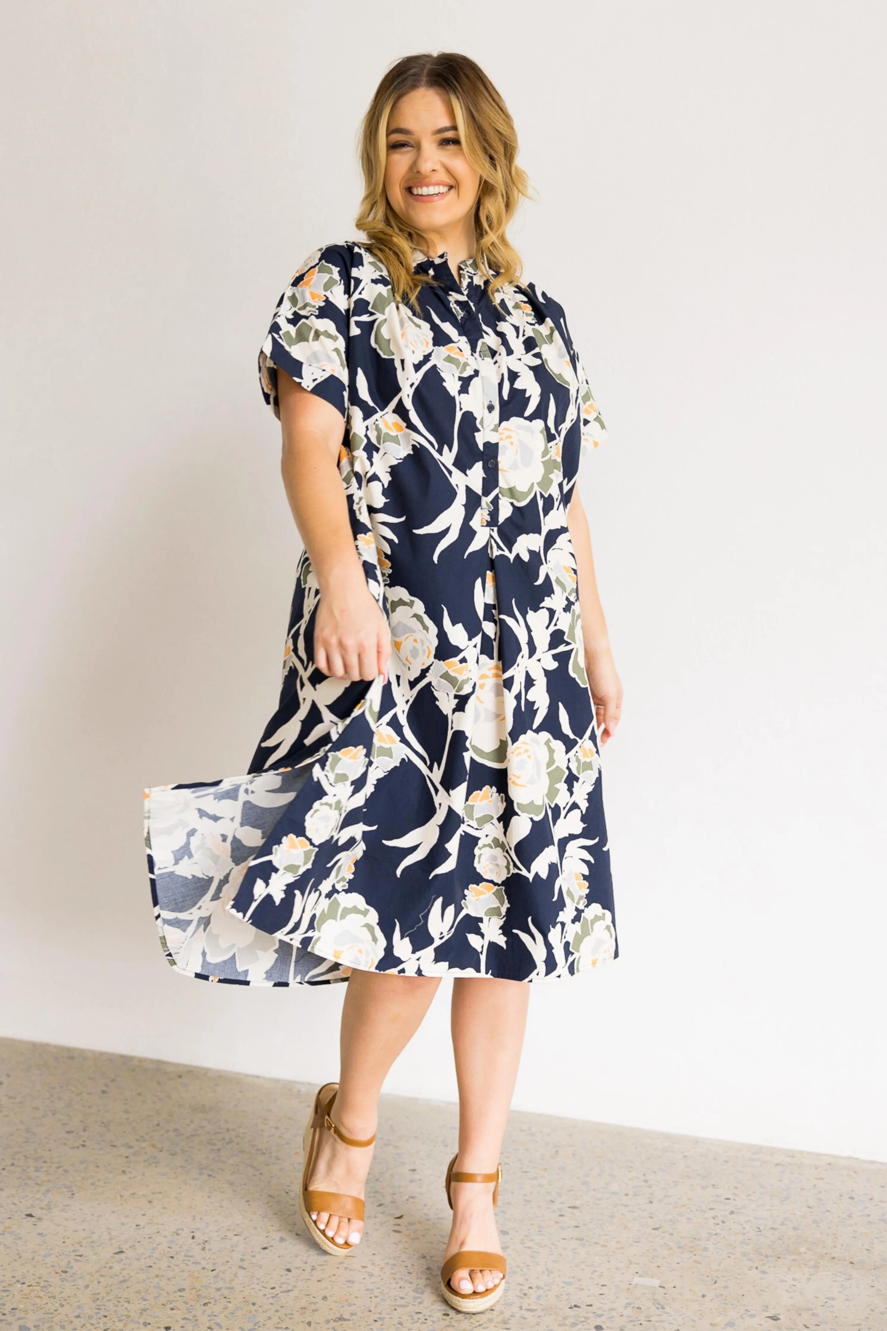 FINAL SALE Hastings Dress in Garden