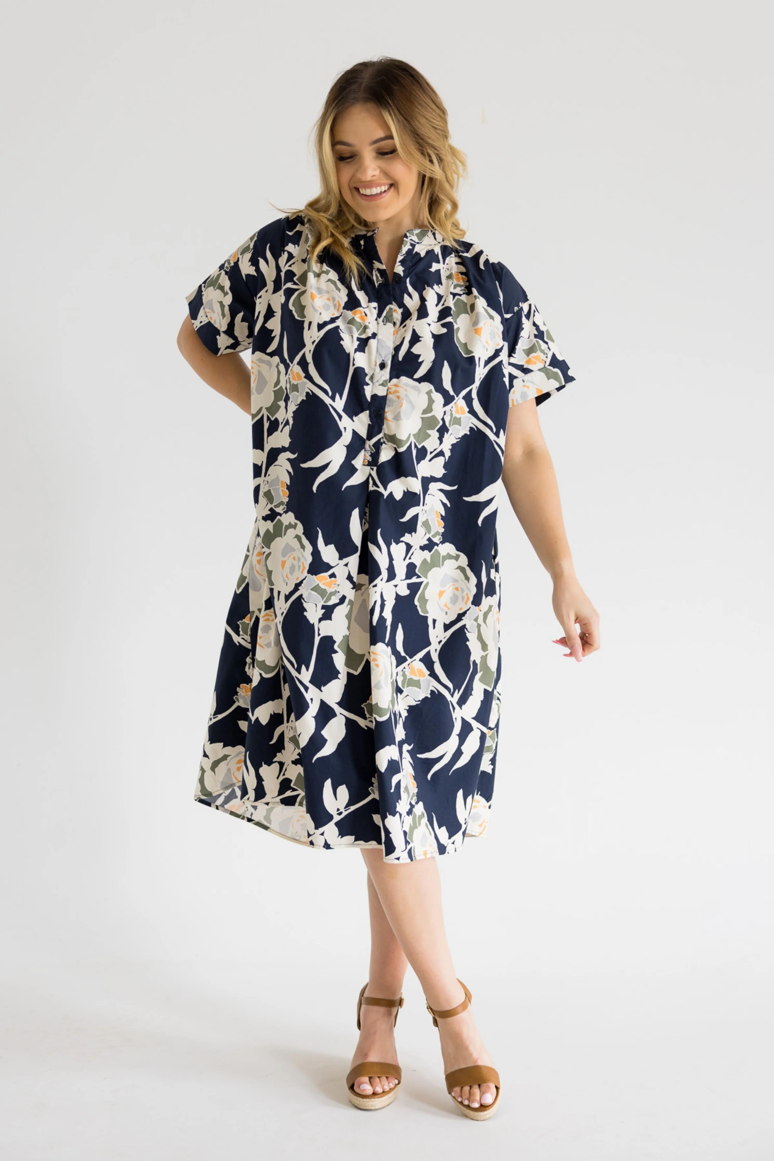 FINAL SALE Hastings Dress in Garden