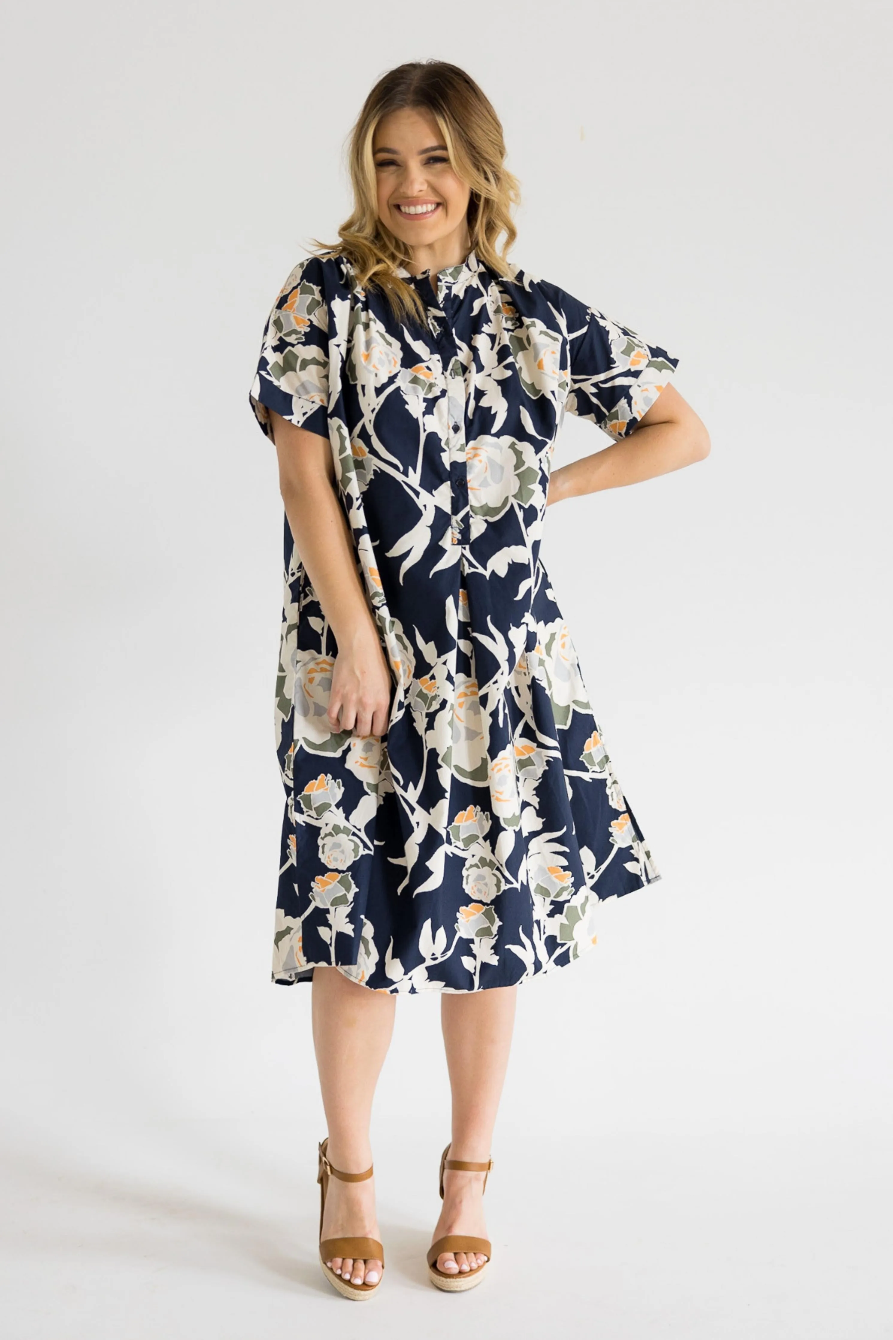 FINAL SALE Hastings Dress in Garden