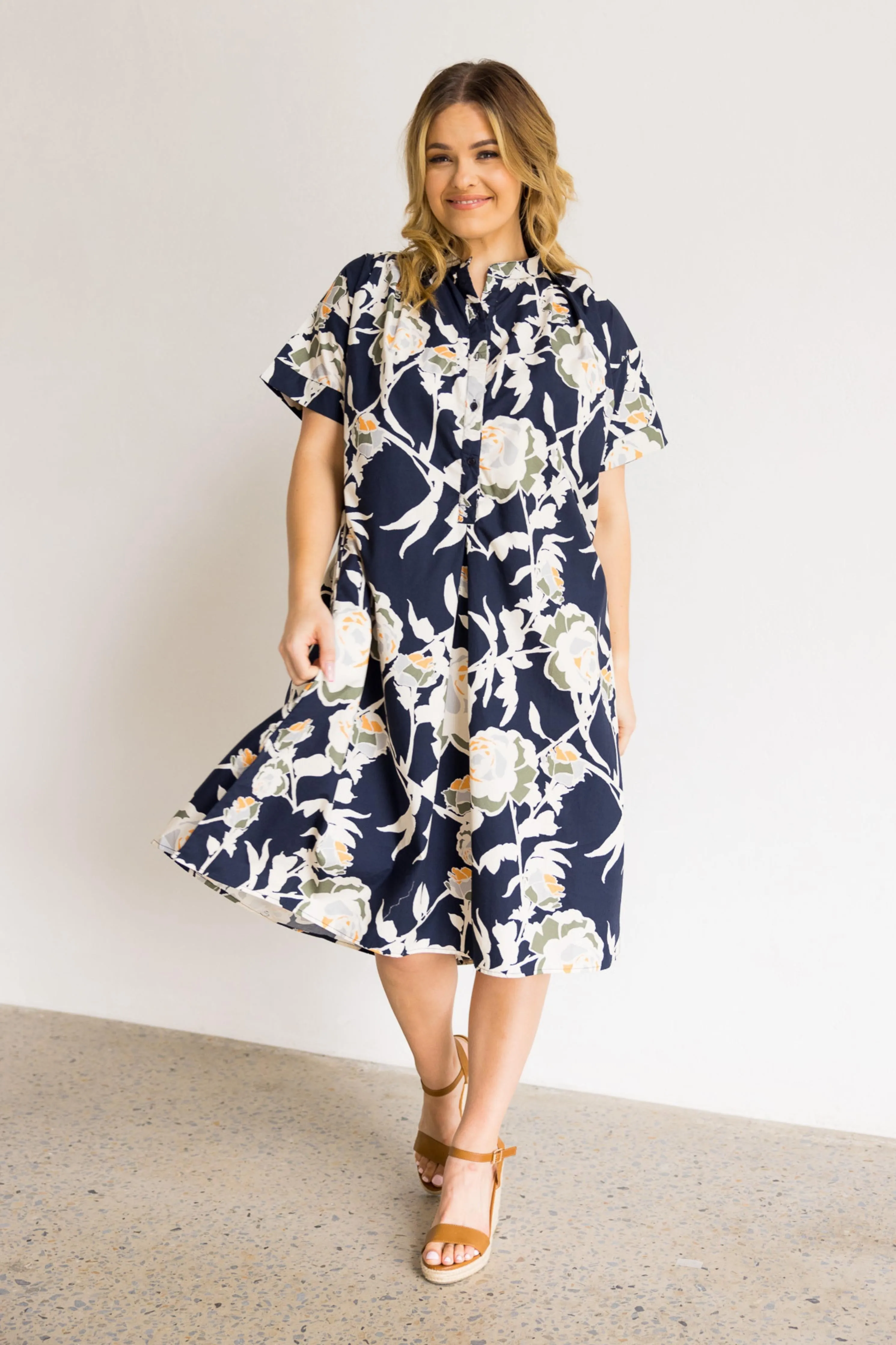 FINAL SALE Hastings Dress in Garden