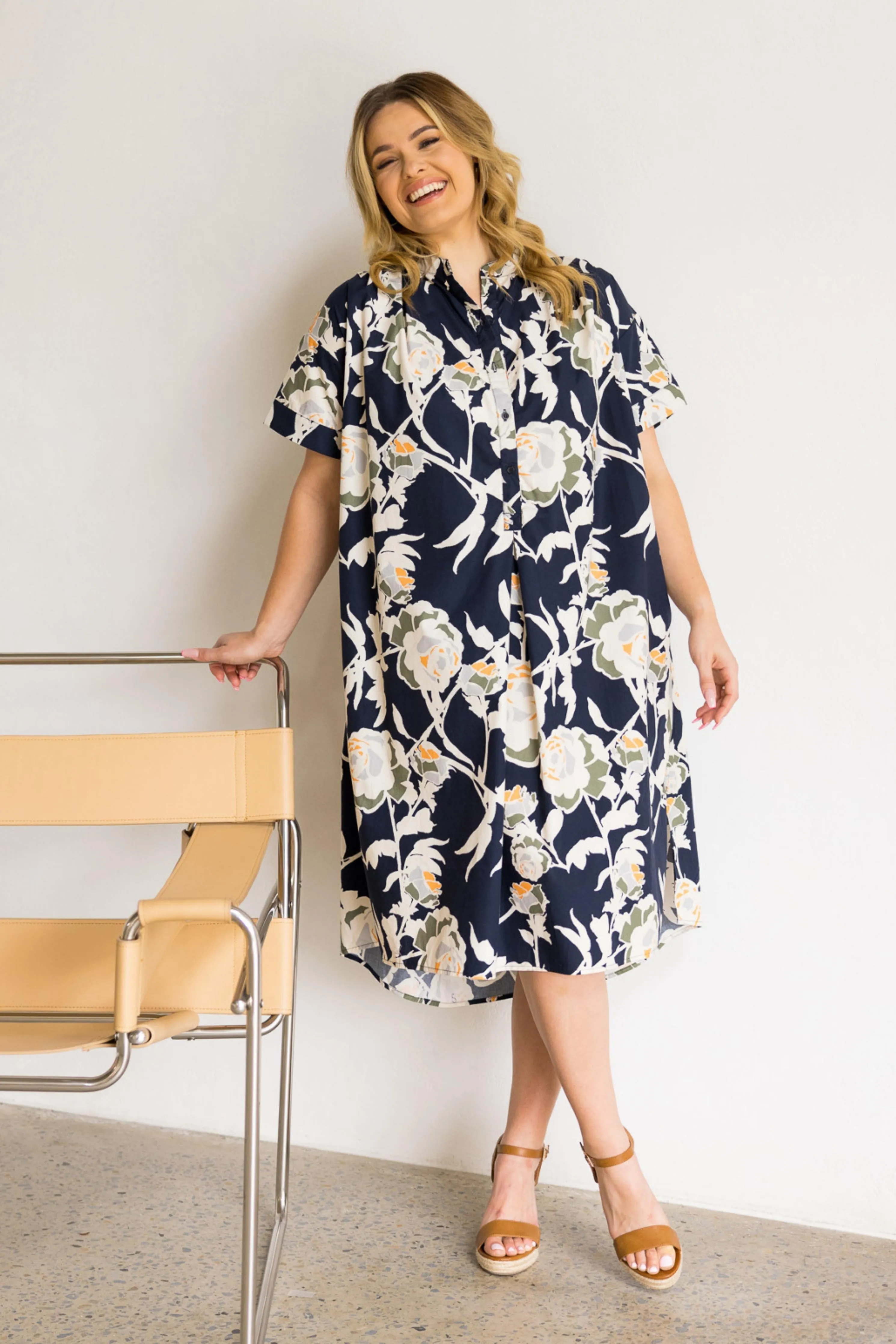 FINAL SALE Hastings Dress in Garden