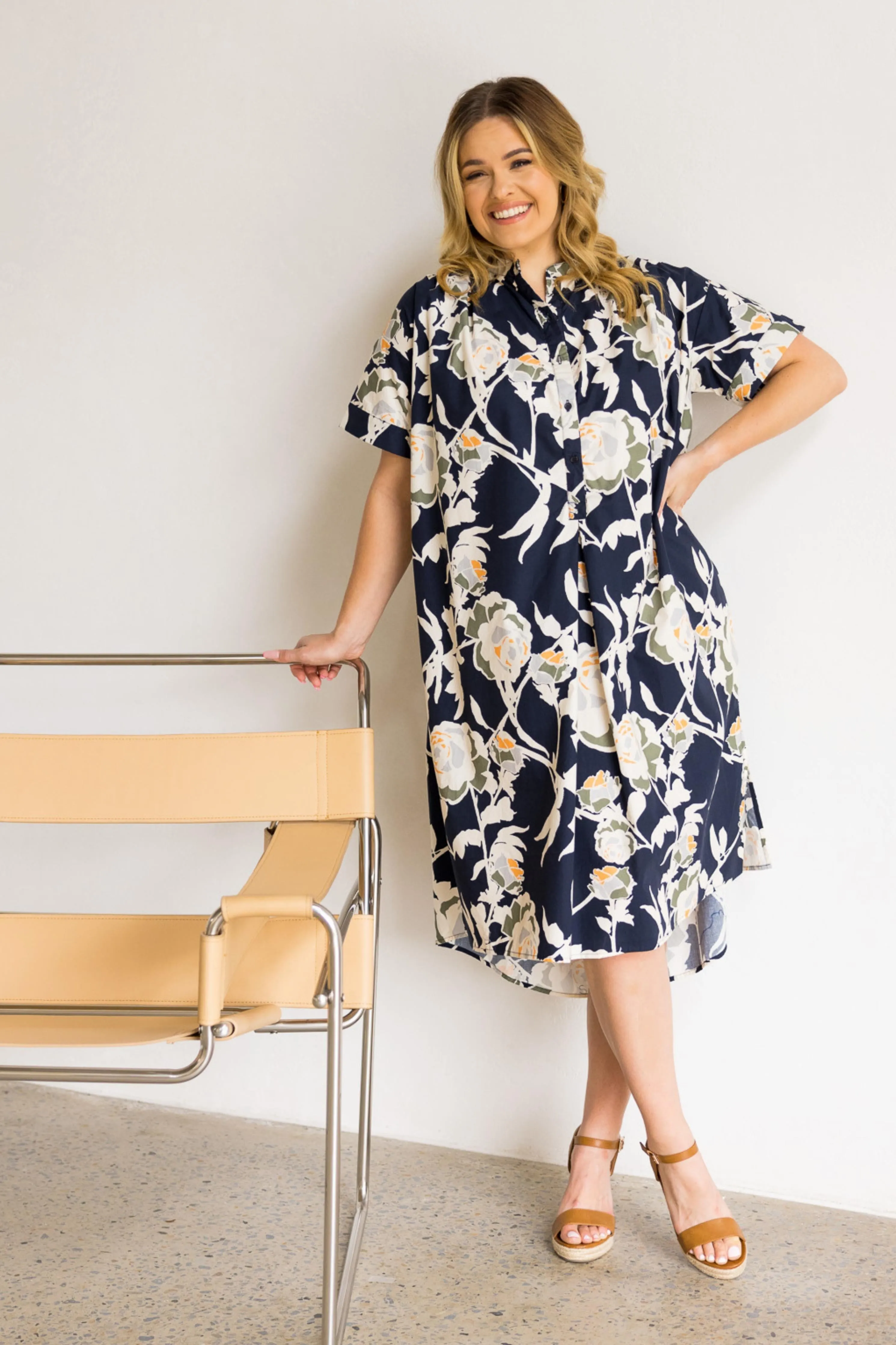 FINAL SALE Hastings Dress in Garden