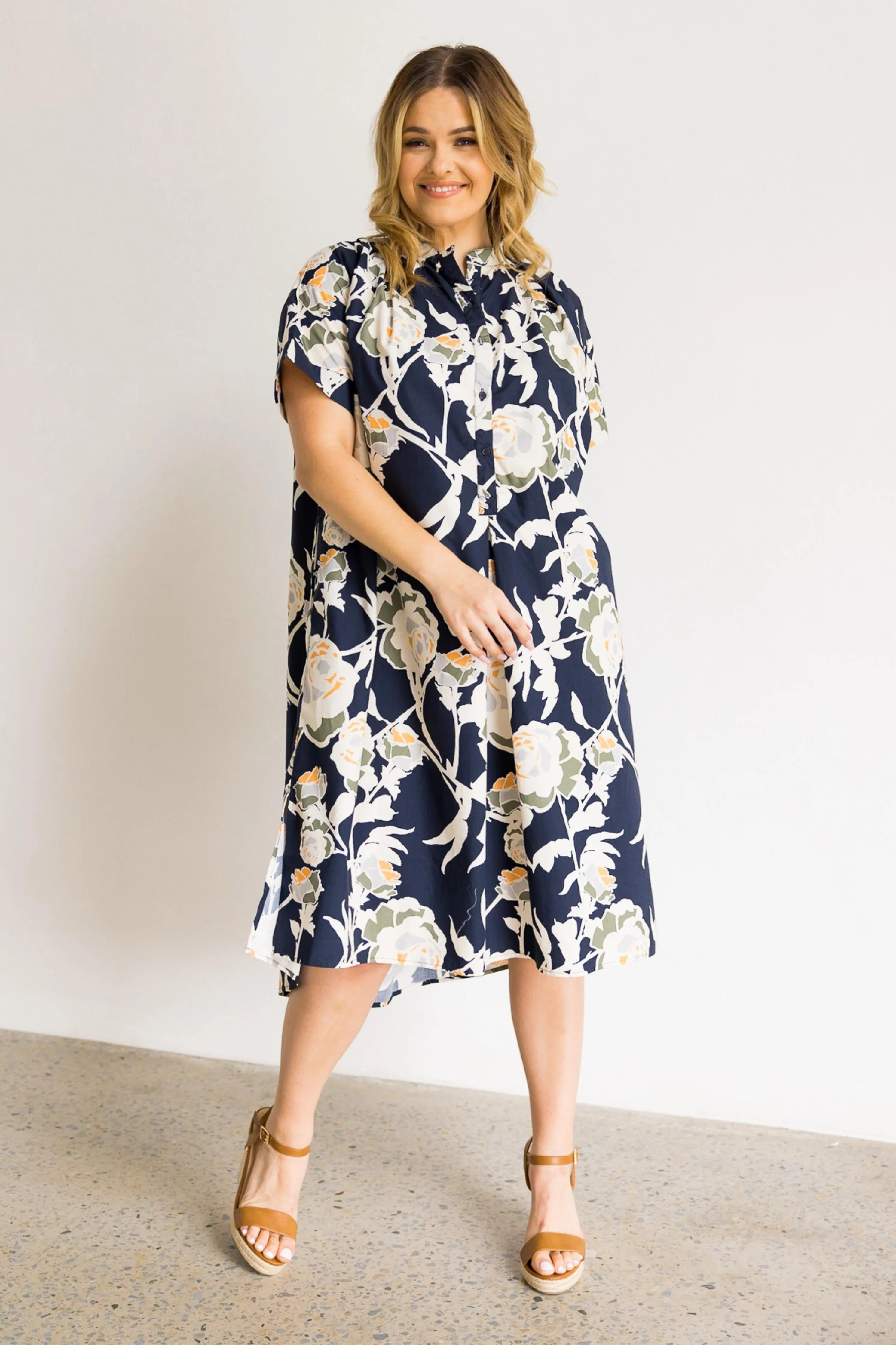 FINAL SALE Hastings Dress in Garden
