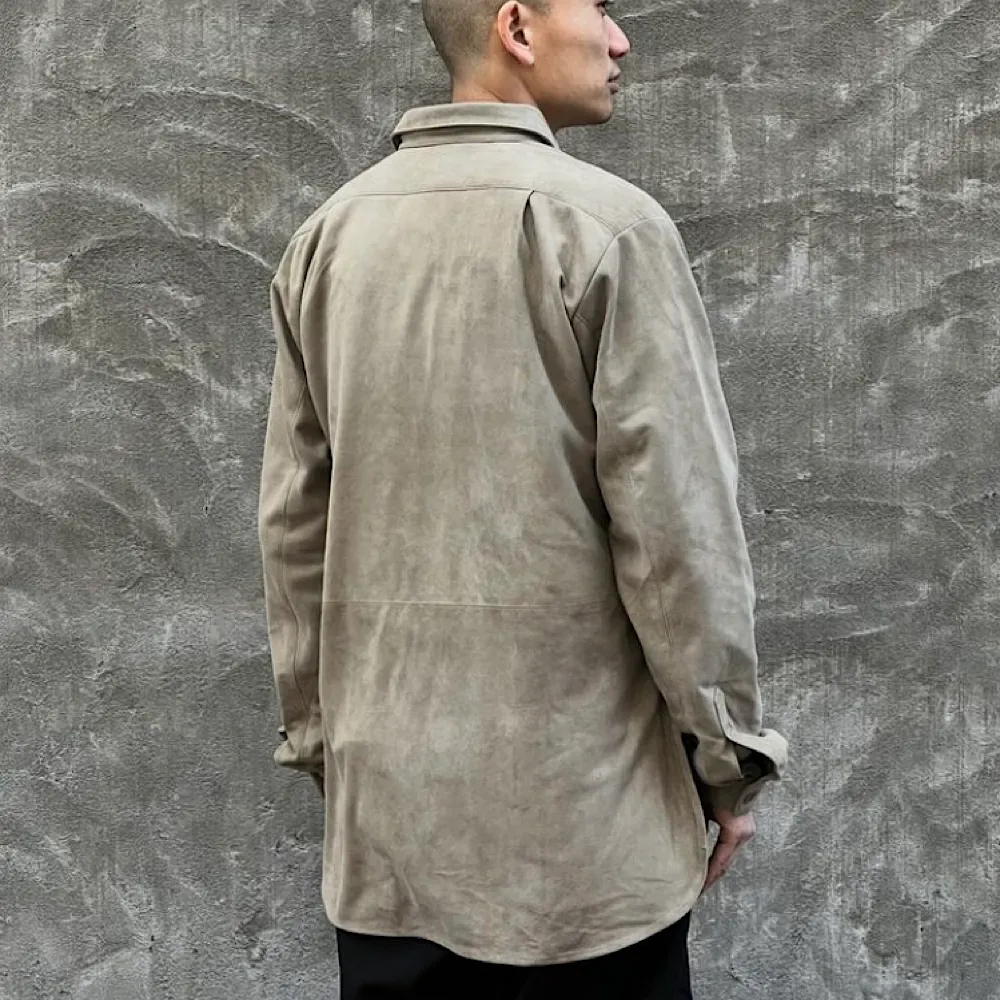 FRANK LEDER - Baby Goat Leather Bohemia Shirts - FL-0216057