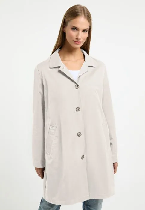 FRIEDA & FREDDIES Off-White Trench Coat