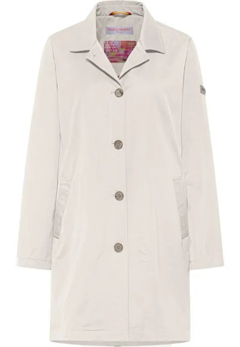 FRIEDA & FREDDIES Off-White Trench Coat