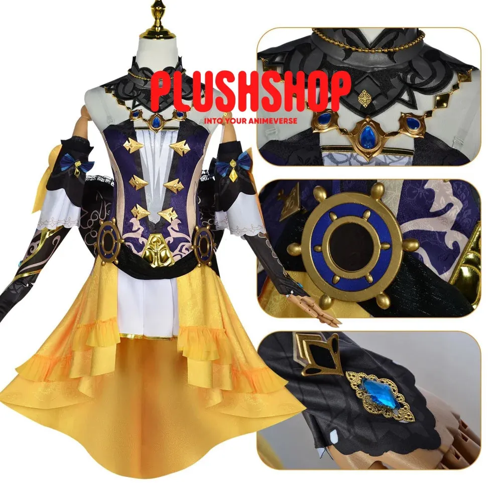 Genshin Impact Navia Cosplay Costume Full Set
