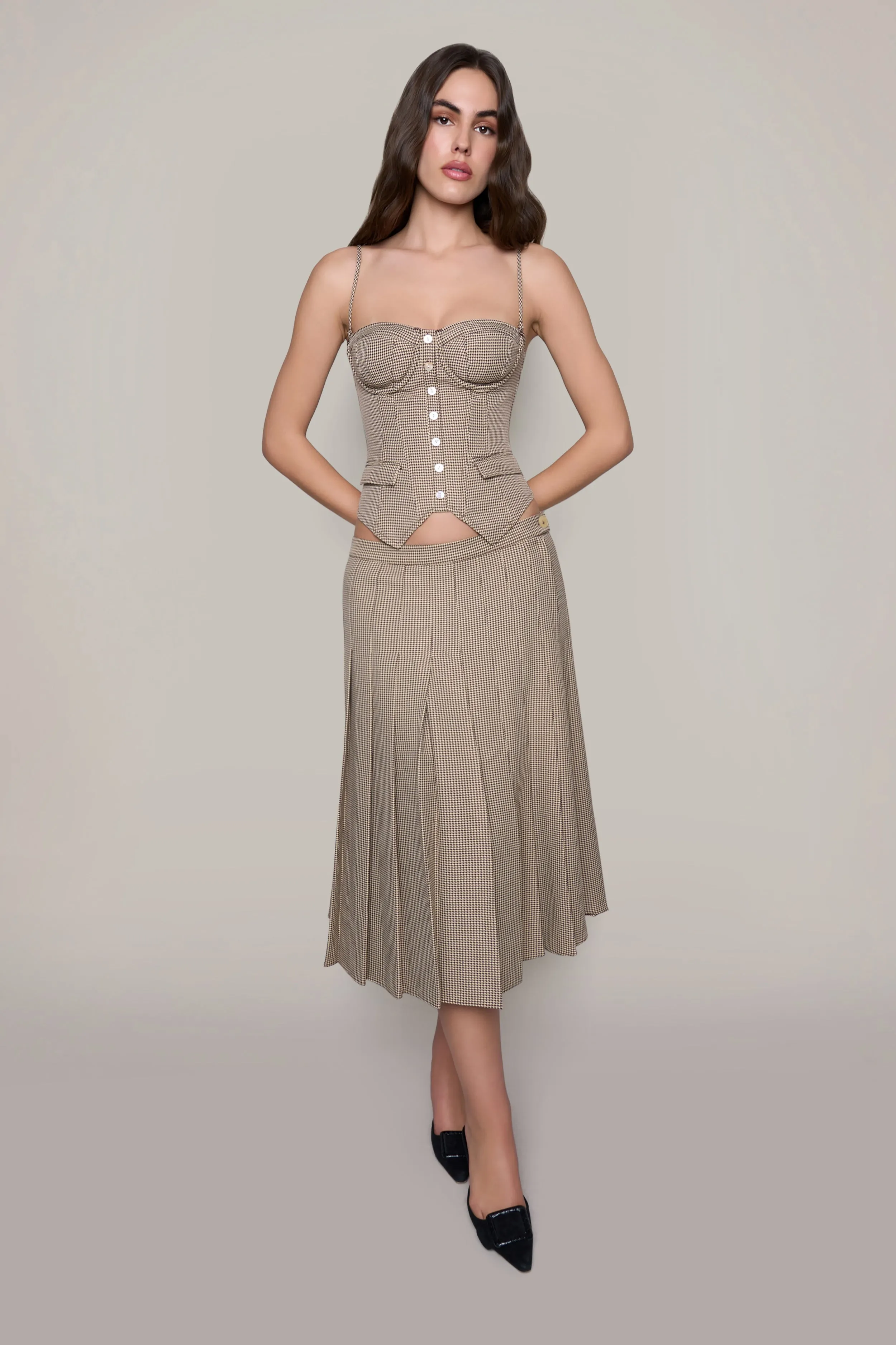 Gibson Pleated Skirt