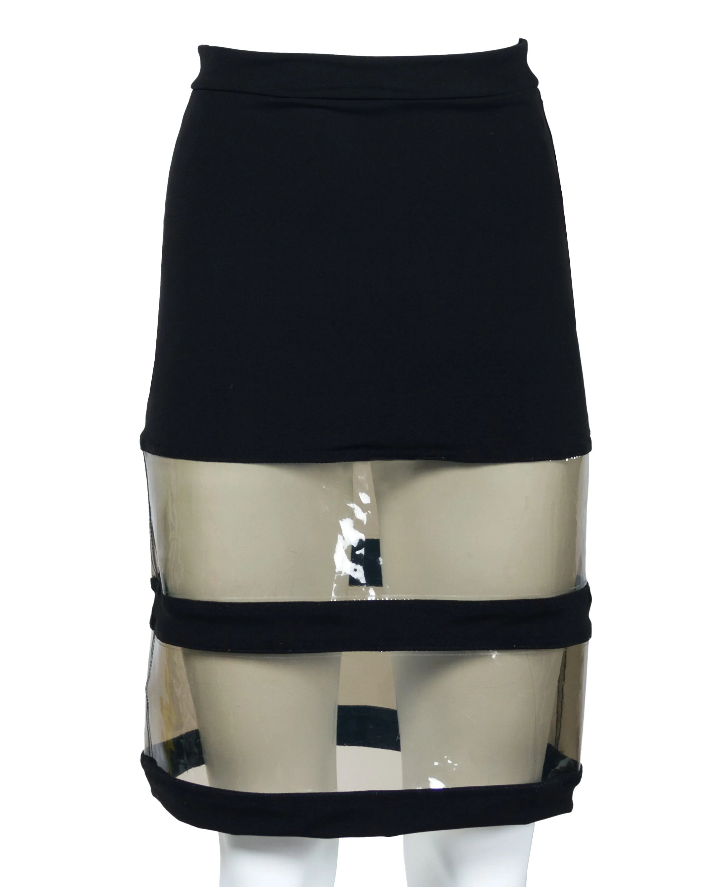 GLIMMER PVC SKIRT