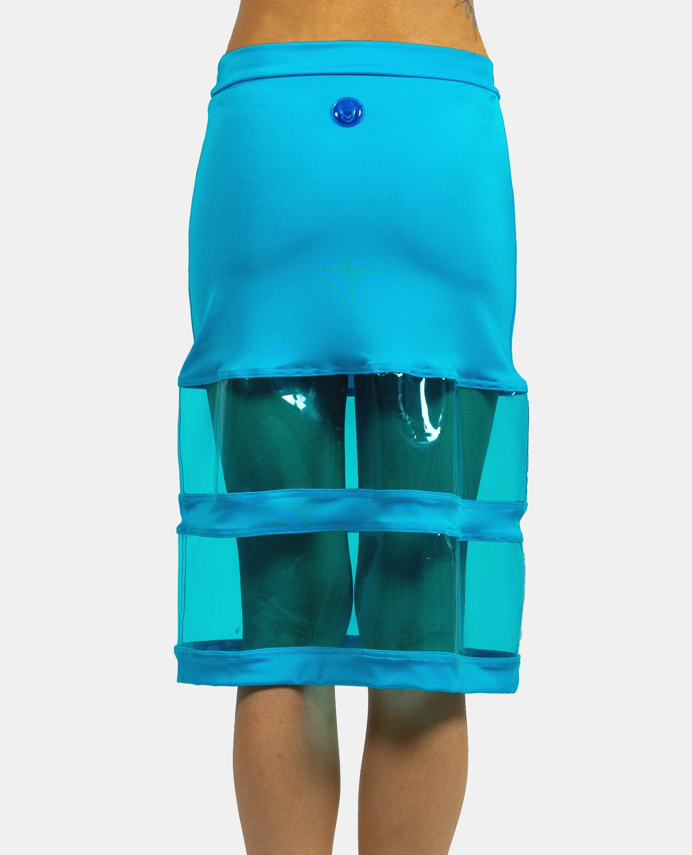 GLIMMER PVC SKIRT