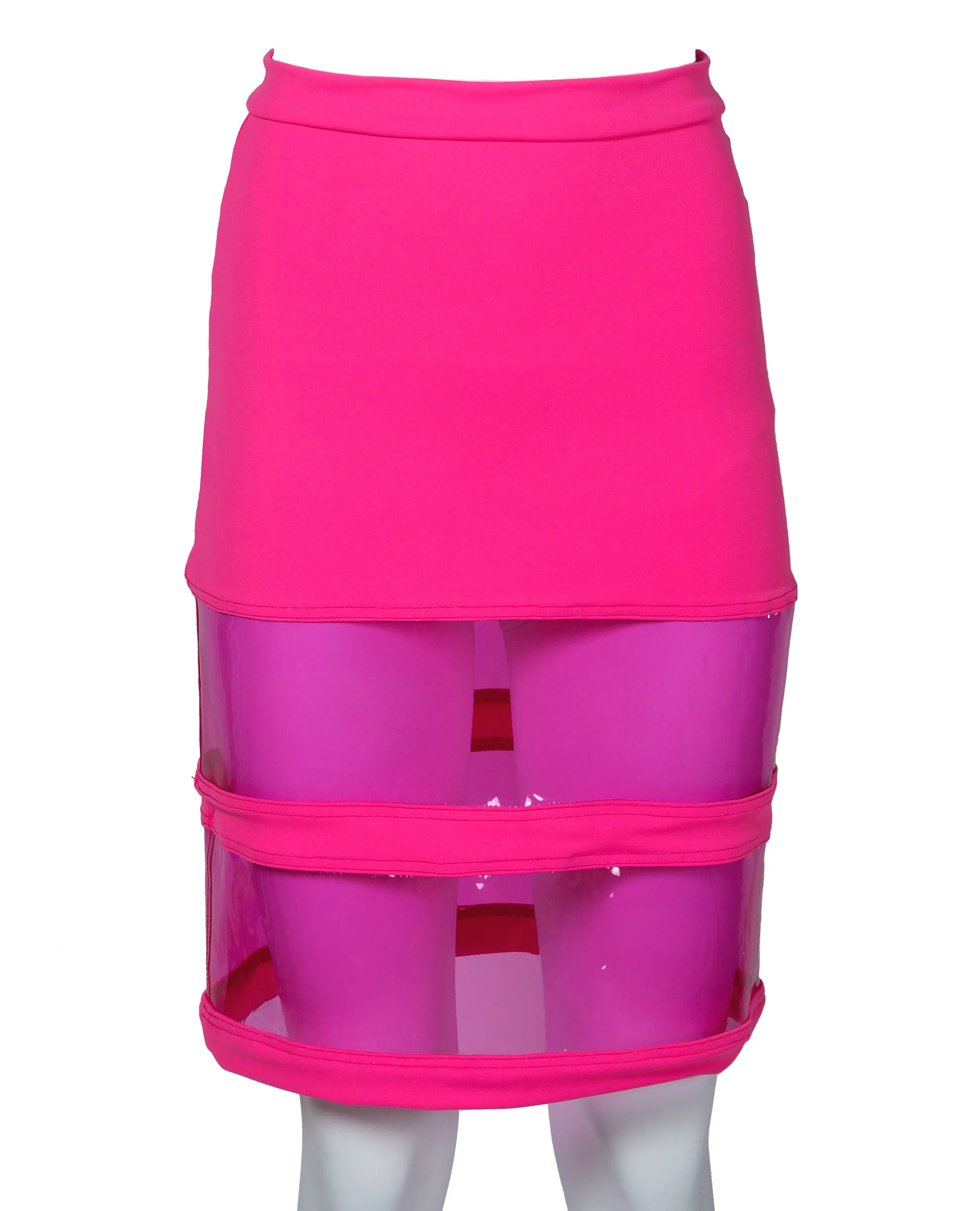 GLIMMER PVC SKIRT