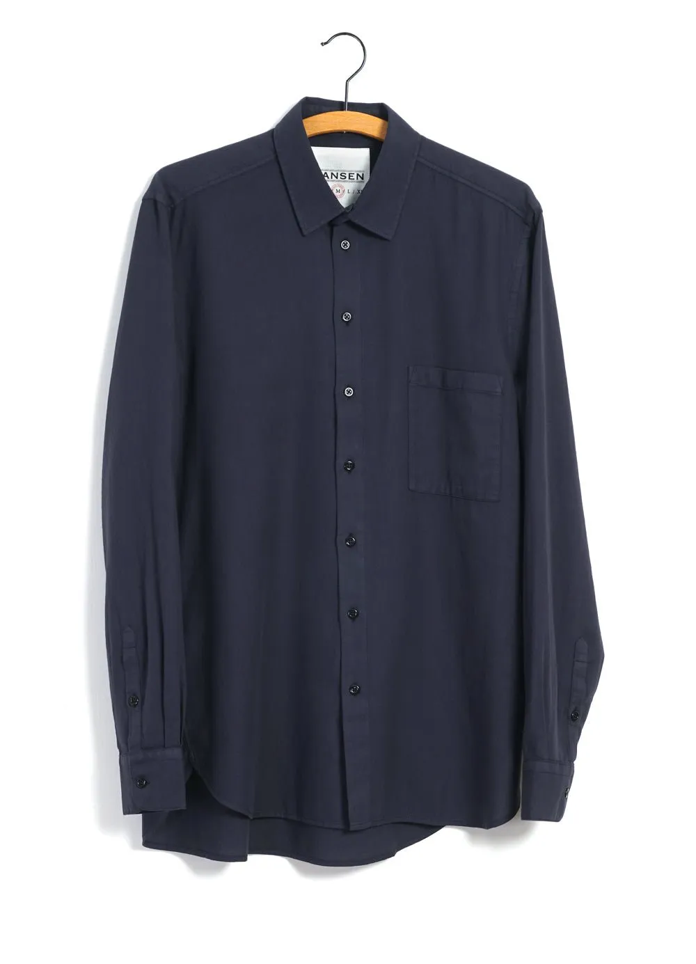 HENNING | Casual Classic Shirt | Navy