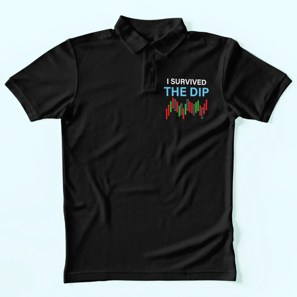 I Survived The Dip Polo T-Shirt