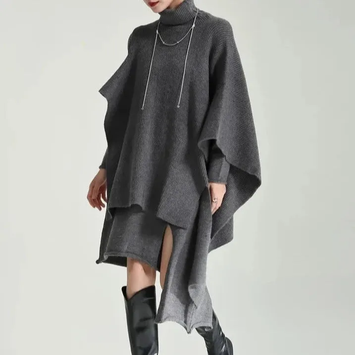 Jazz Up Two Piece Knitted Pullover Dress