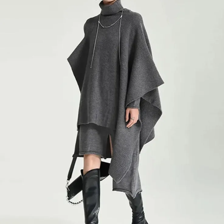 Jazz Up Two Piece Knitted Pullover Dress