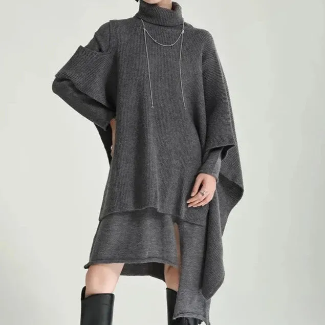 Jazz Up Two Piece Knitted Pullover Dress