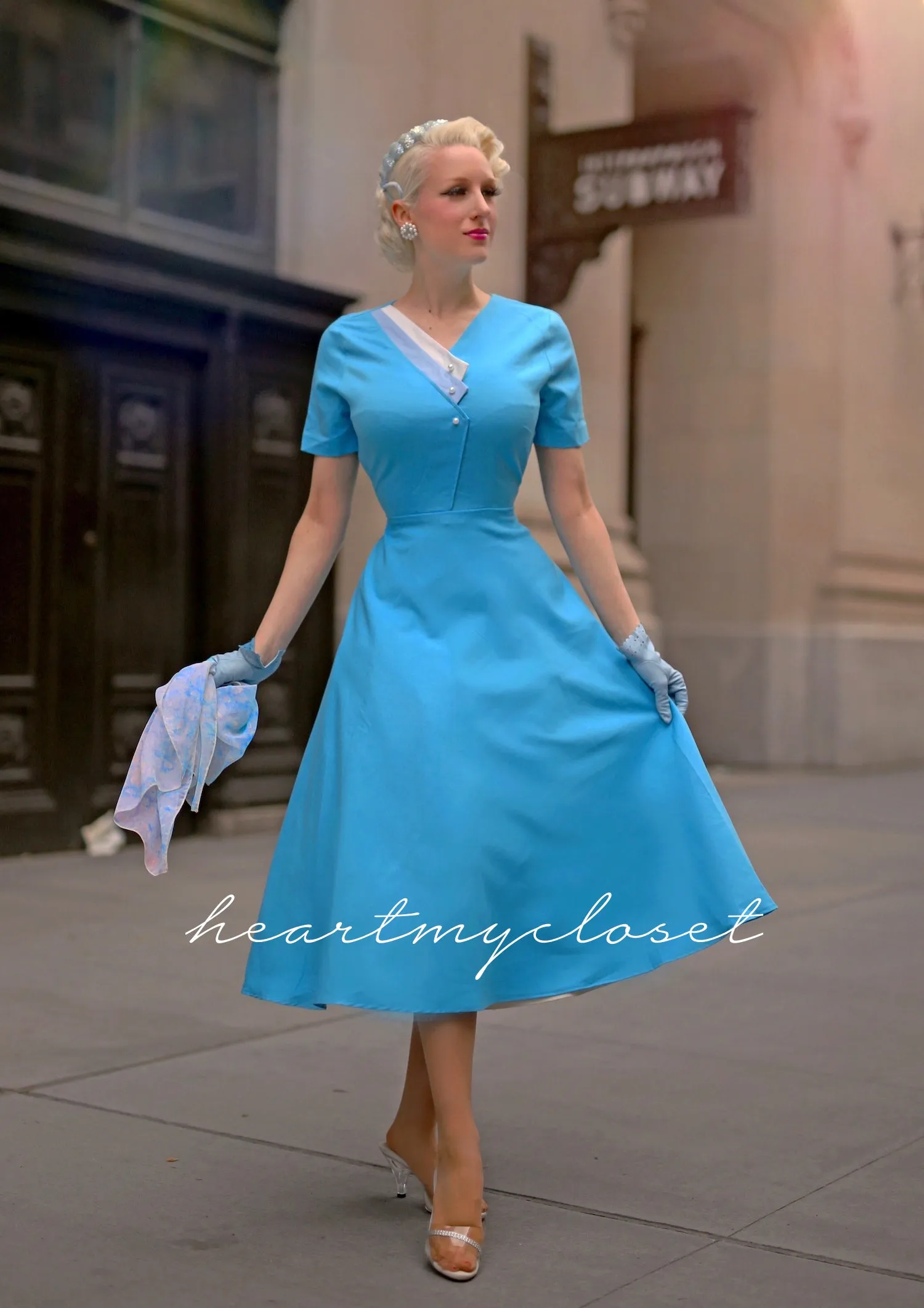 Lily 1950s vintage - retro style dress