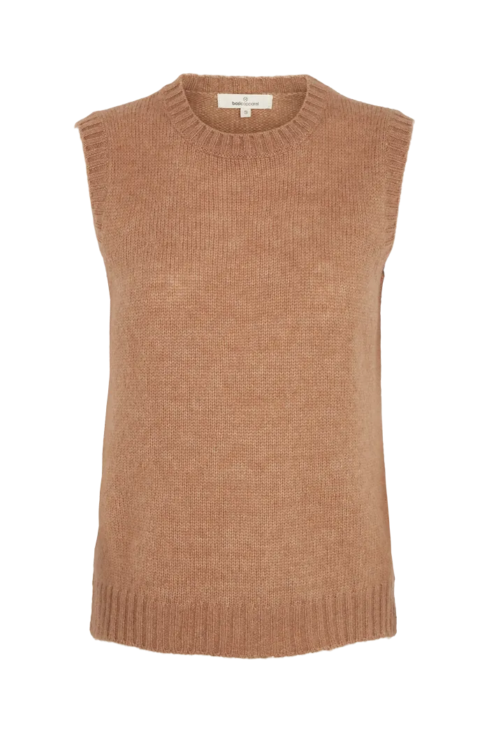 Marnie Vest - Camel Melange