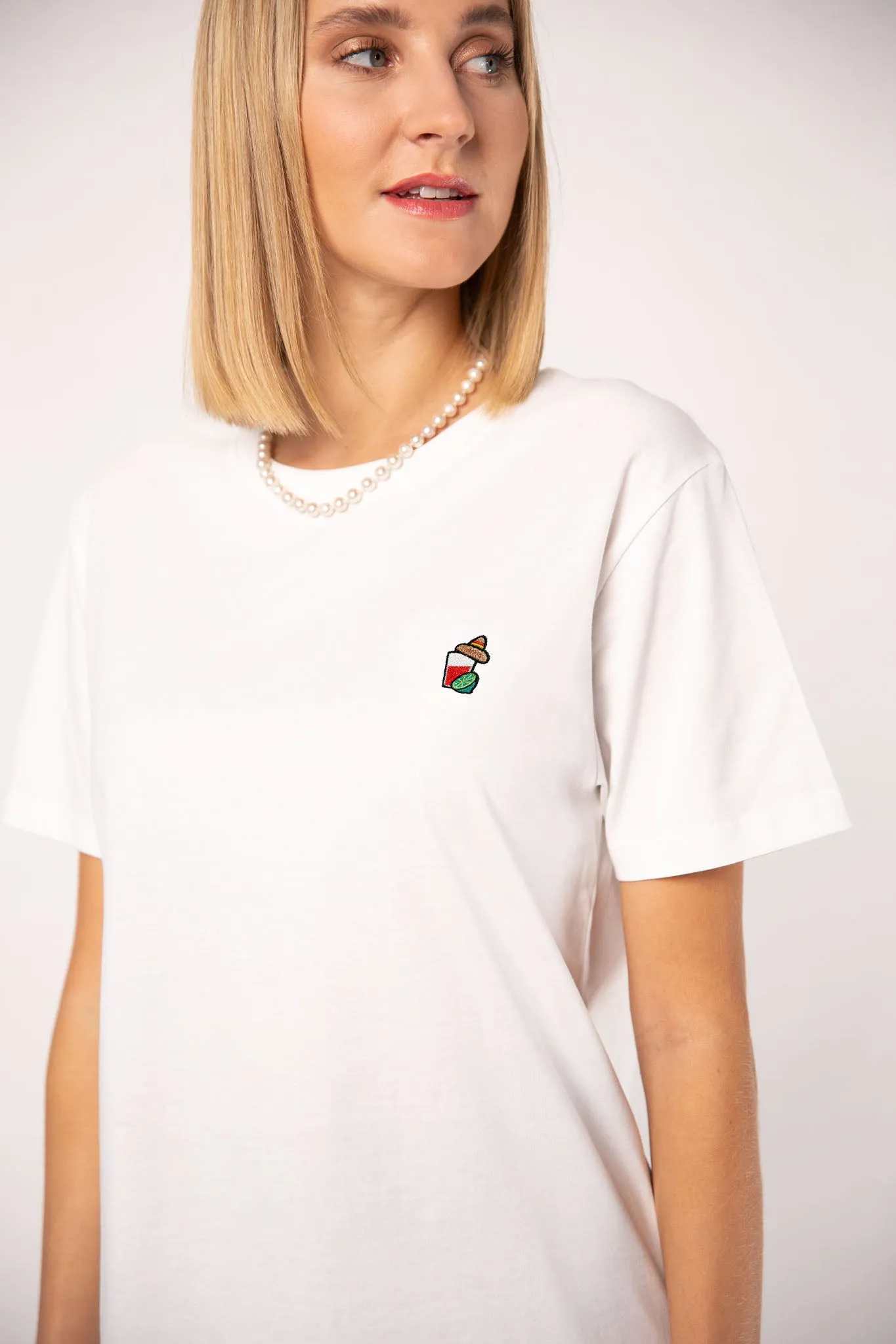 Mexikaner | Besticktes Oversized Bio Baumwoll T-Shirt