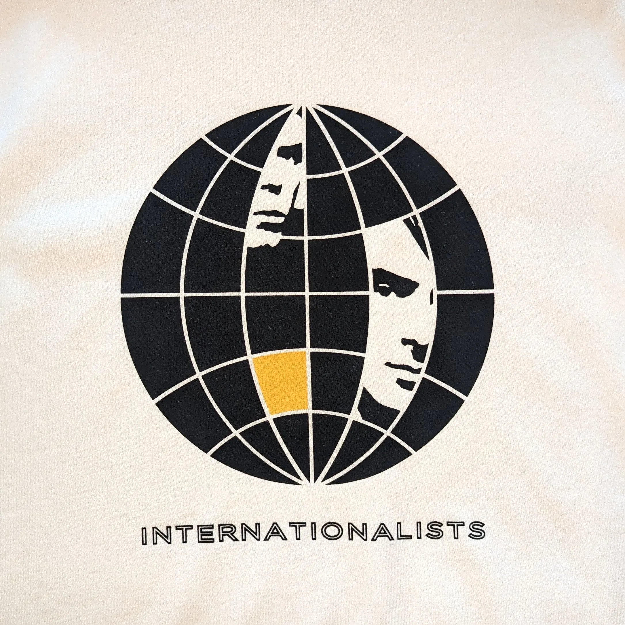 Modfather Clothing - Internationalists Ecru Long Sleeve MF2539 - T-shirt