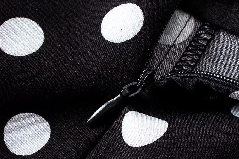 POLKA DOT SHORT-SKIRT