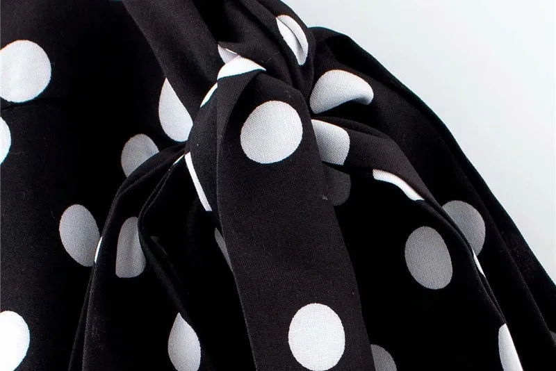 POLKA DOT SHORT-SKIRT